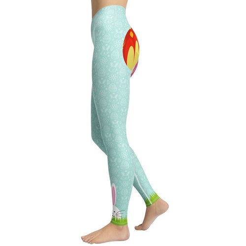 Egg But* Easter Yoga Leggings
