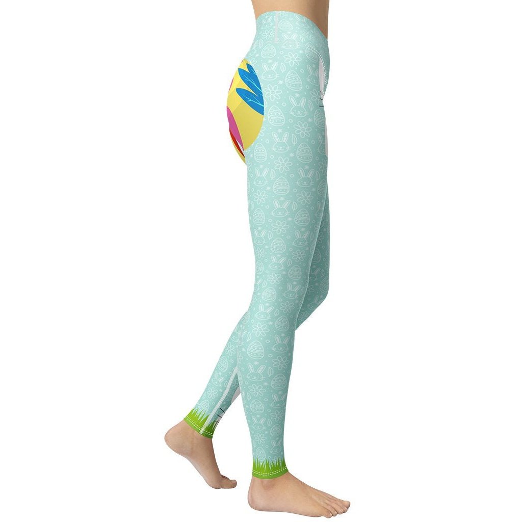 Egg But* Easter Yoga Leggings