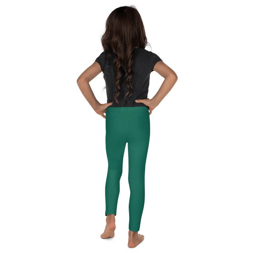 Emerald Green Kid's Leggings