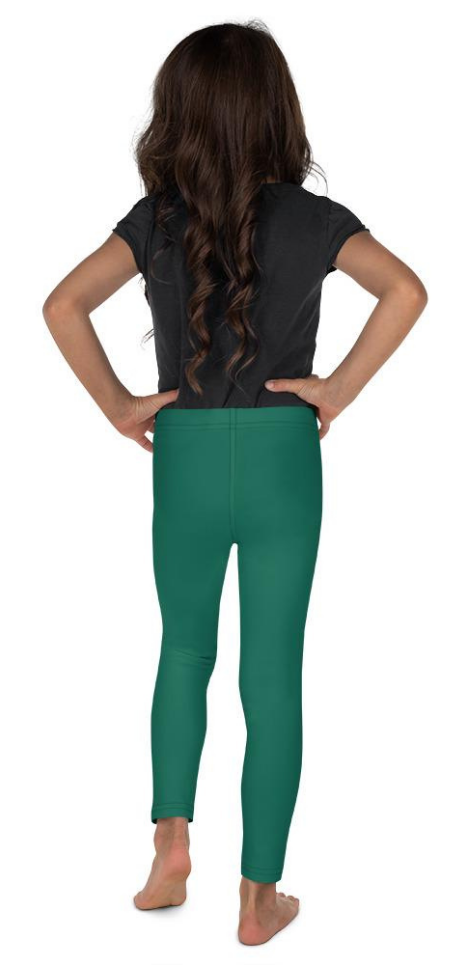 Emerald Green Kid's Leggings