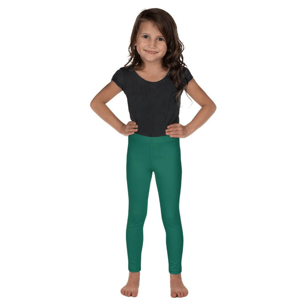 Emerald Green Kid's Leggings