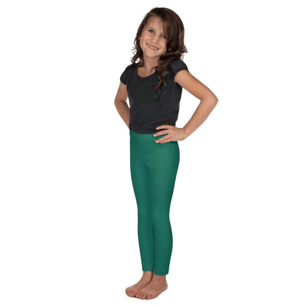 Emerald Green Kid's Leggings
