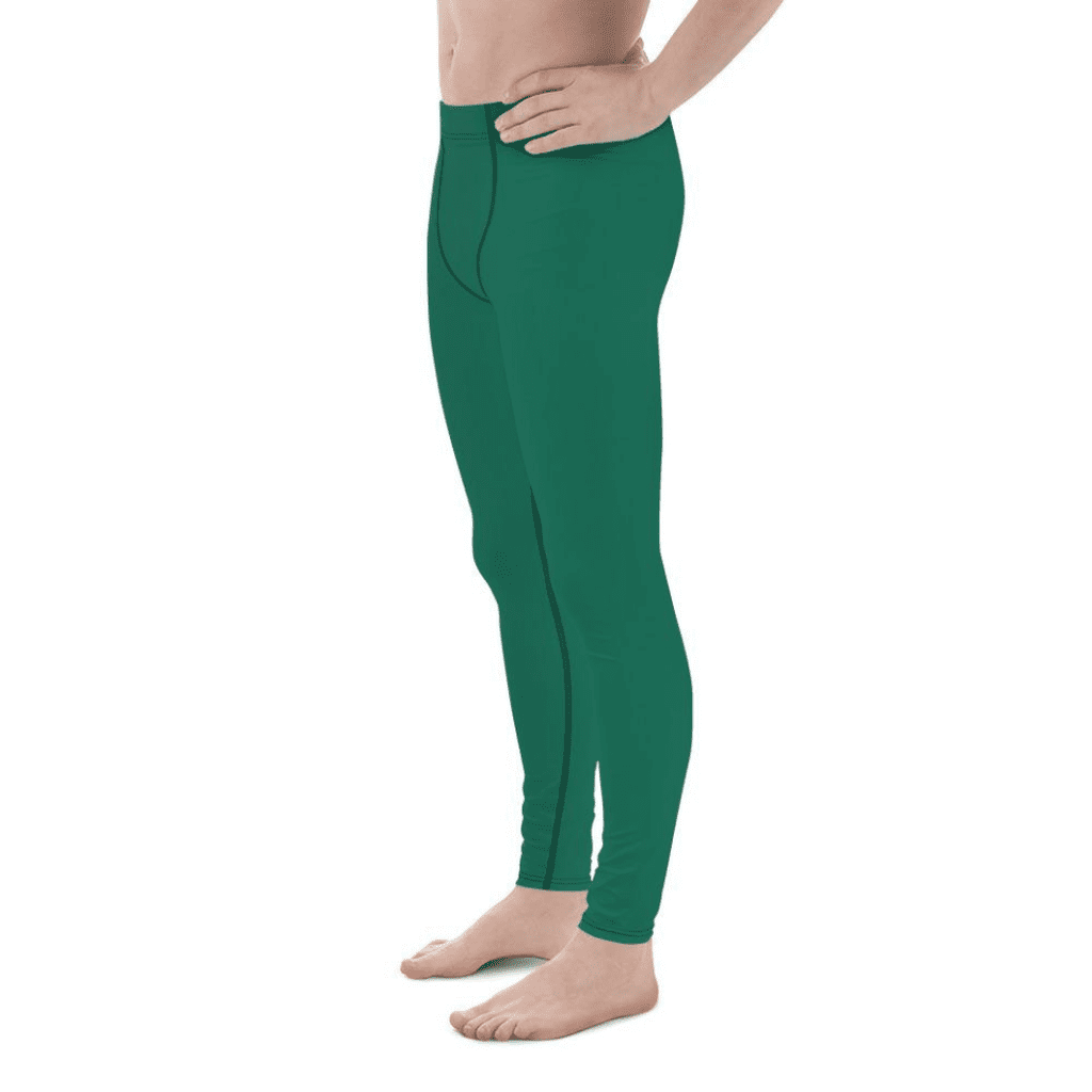 Emerald Green Men's Leggings