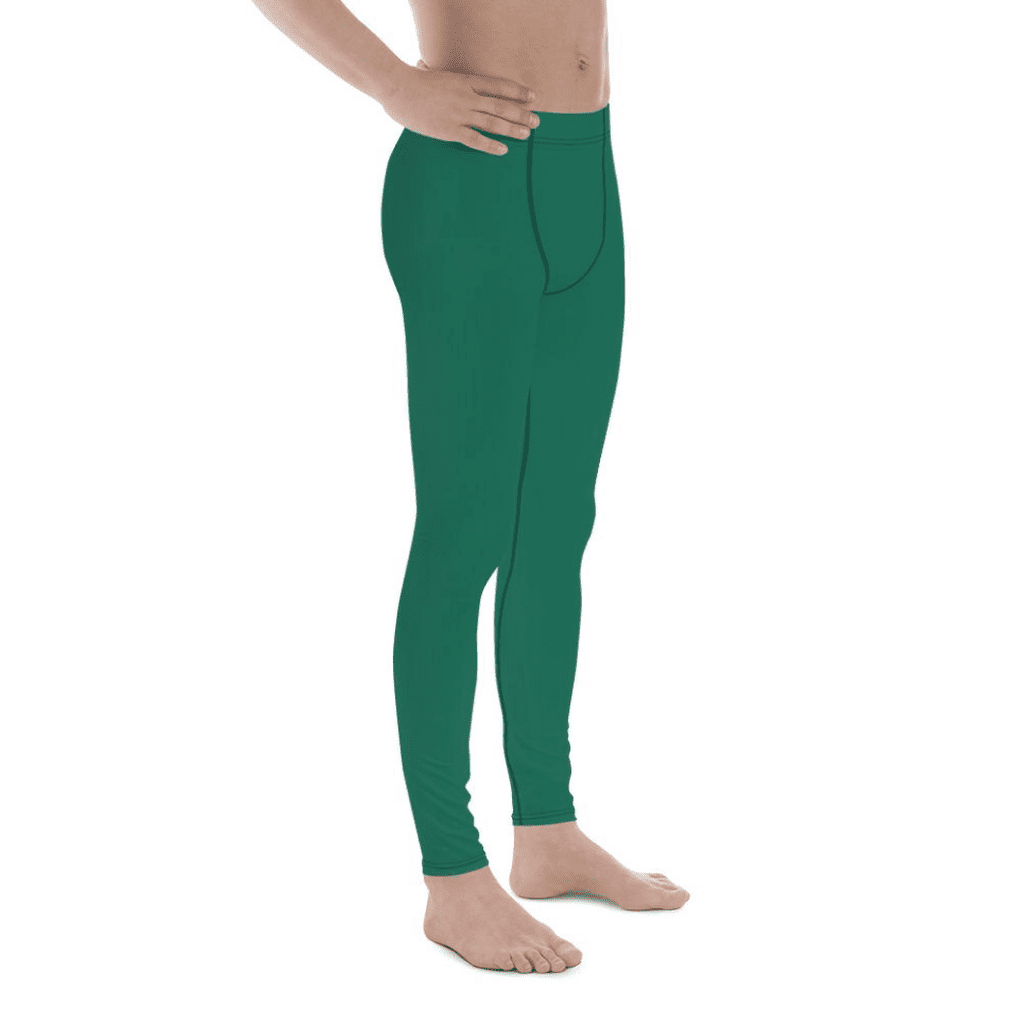 Emerald Green Men's Leggings
