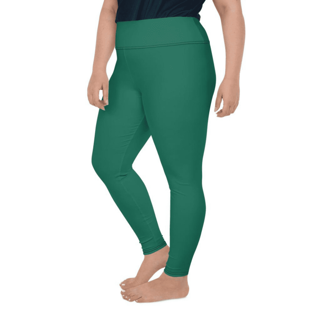 Emerald Green Plus Size Leggings