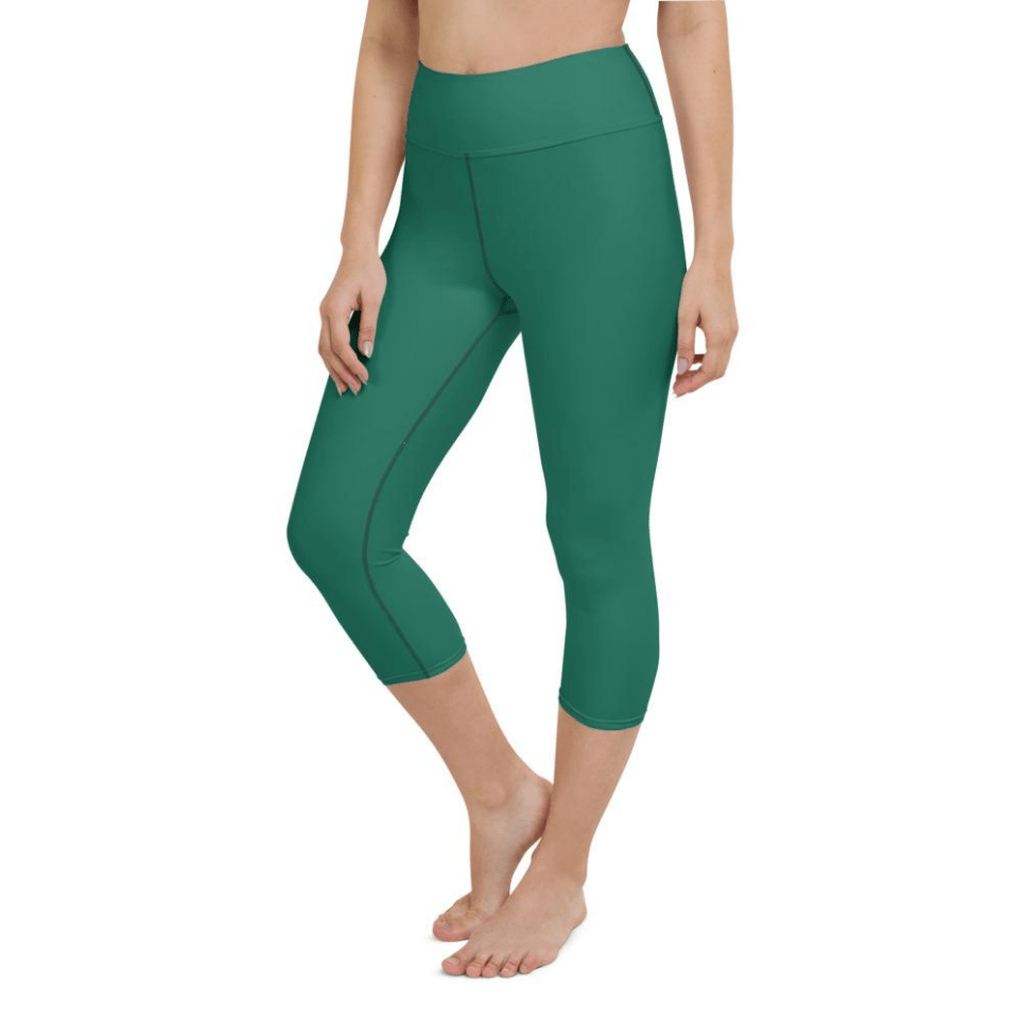 Emerald Green Yoga Capris