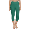 Emerald Green Yoga Capris