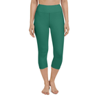 Emerald Green Yoga Capris