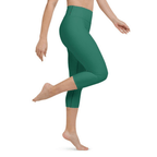 Emerald Green Yoga Capris