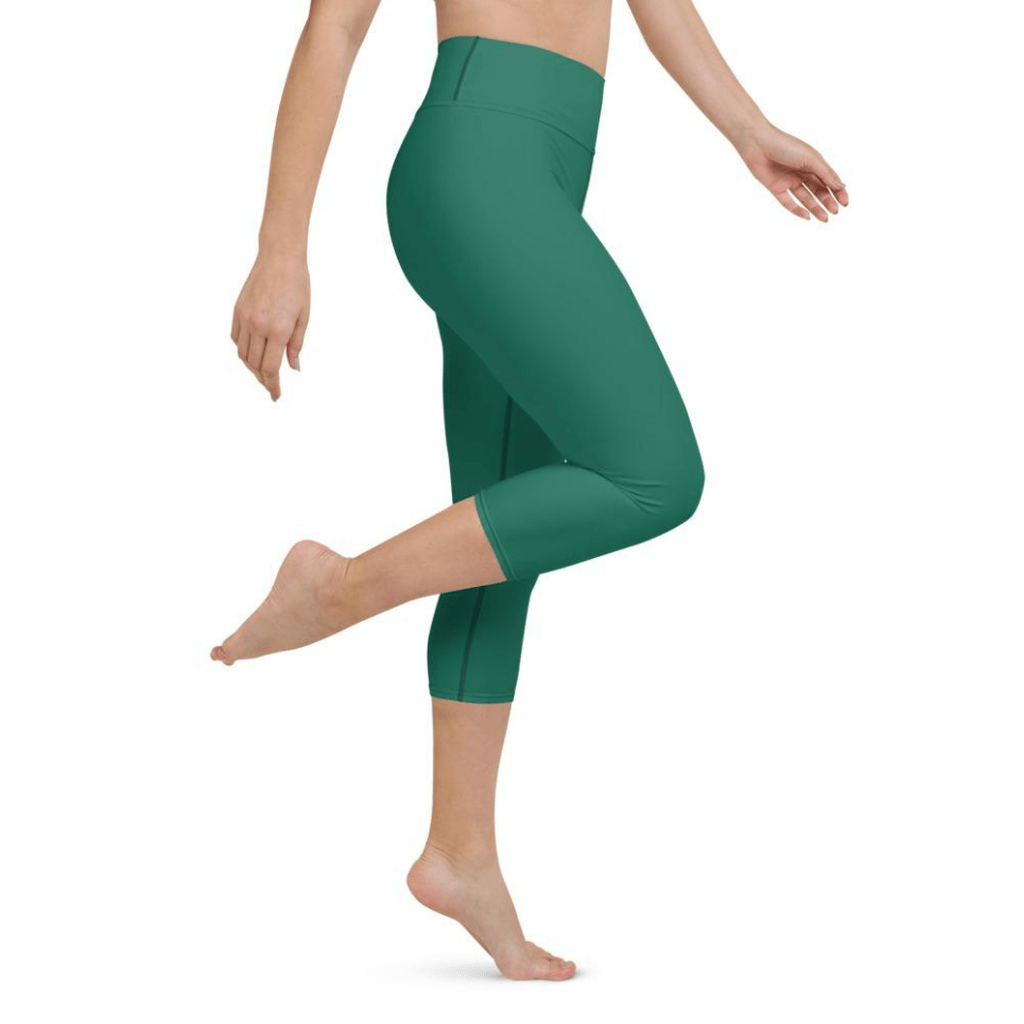 Emerald Green Yoga Capris