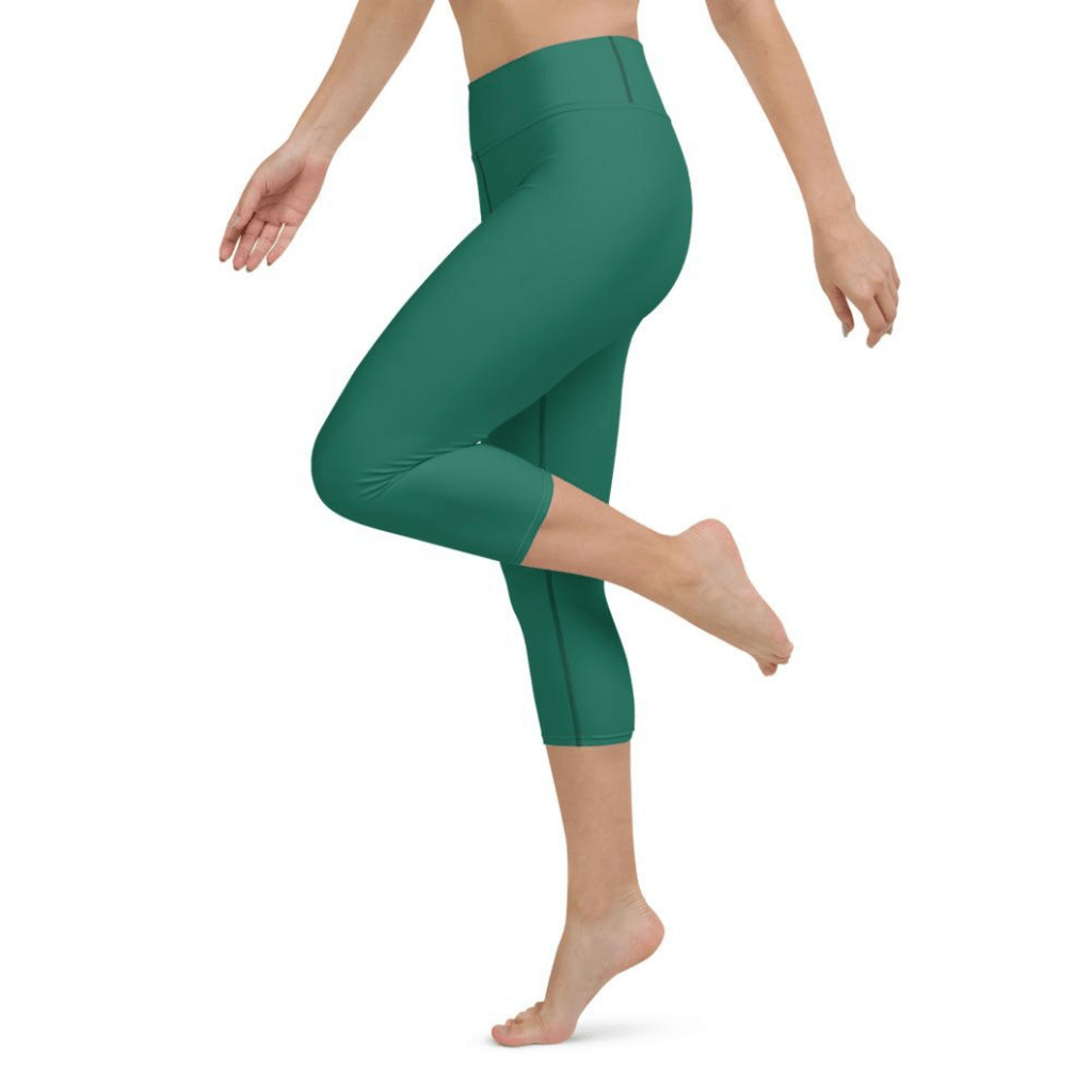 Emerald Green Yoga Capris