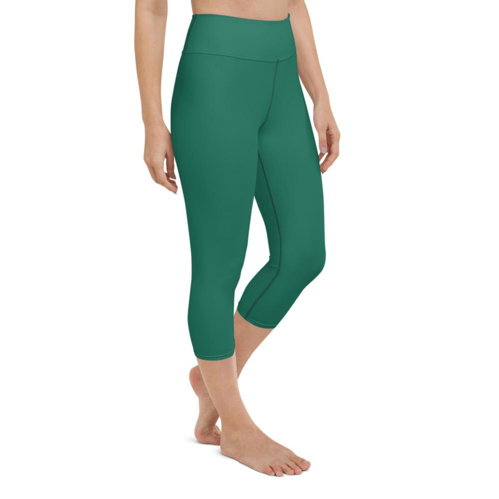 Emerald Green Yoga Capris