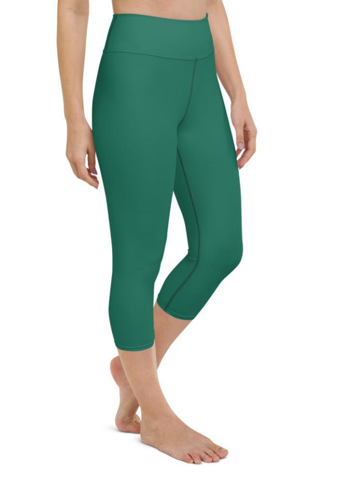 Emerald Green Yoga Capris