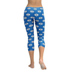 Evil Eye Pattern Capris