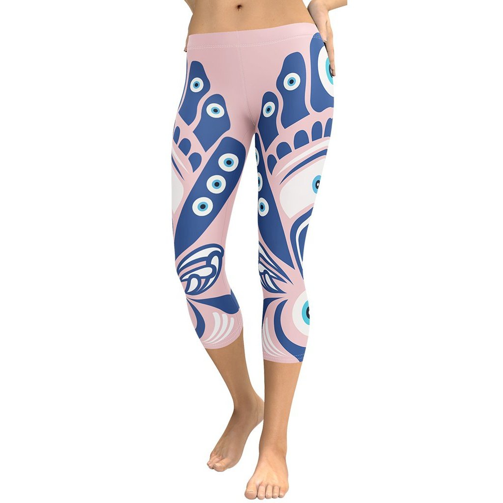 Eye Symbol Capris