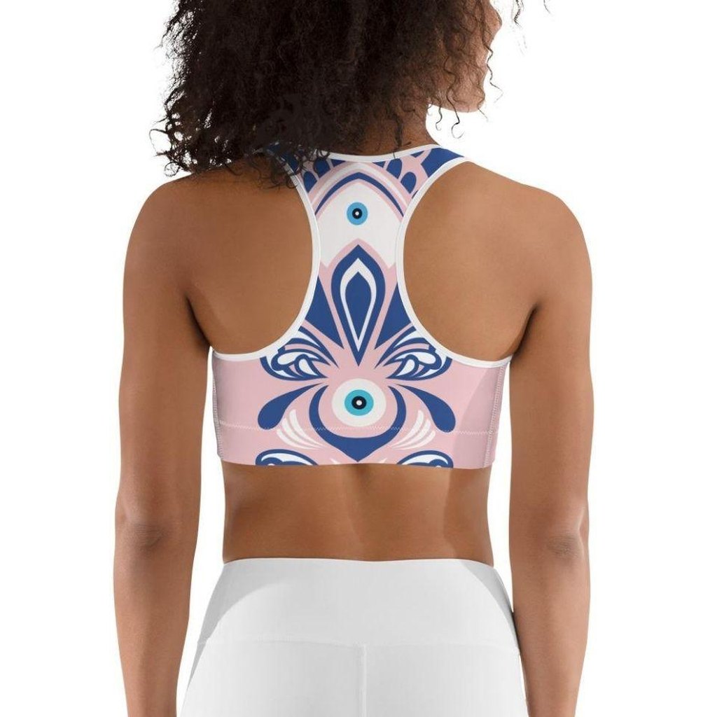 Eye Symbol Sports Bra