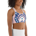 Eye Symbol Sports Bra