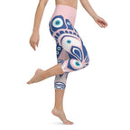 Eye Symbol Yoga Capris
