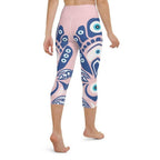 Eye Symbol Yoga Capris