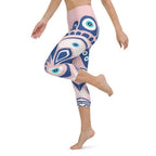 Eye Symbol Yoga Capris