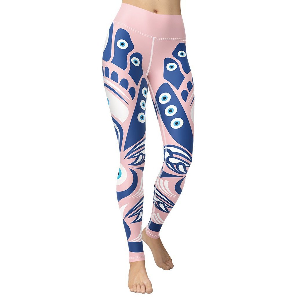 Eye Symbol Yoga Leggings
