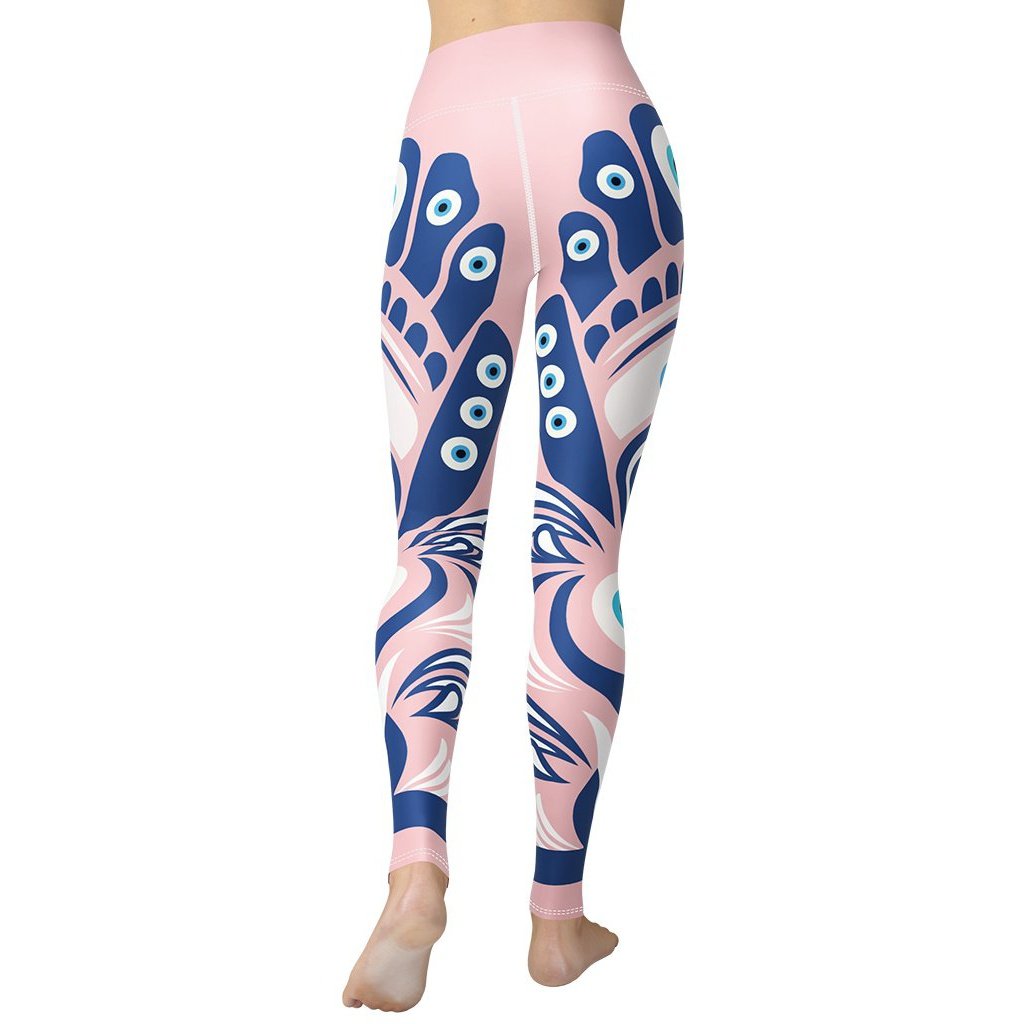 Eye Symbol Yoga Leggings