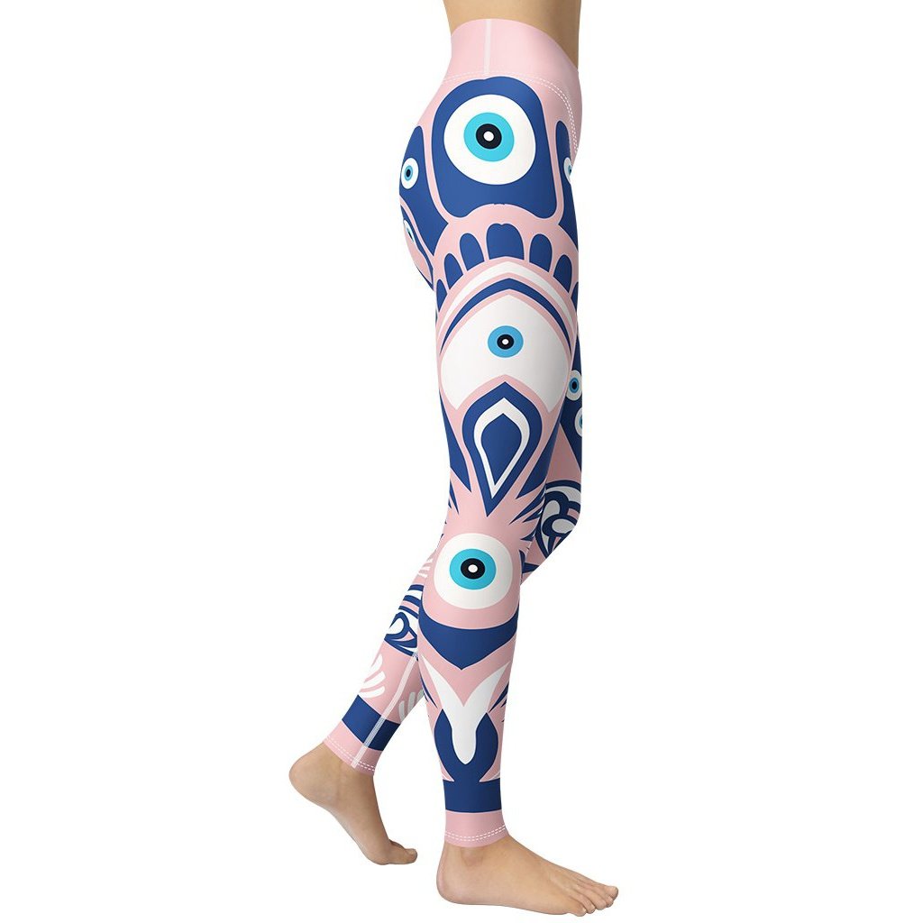 Eye Symbol Yoga Leggings