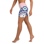 Eye Symbol Yoga Shorts