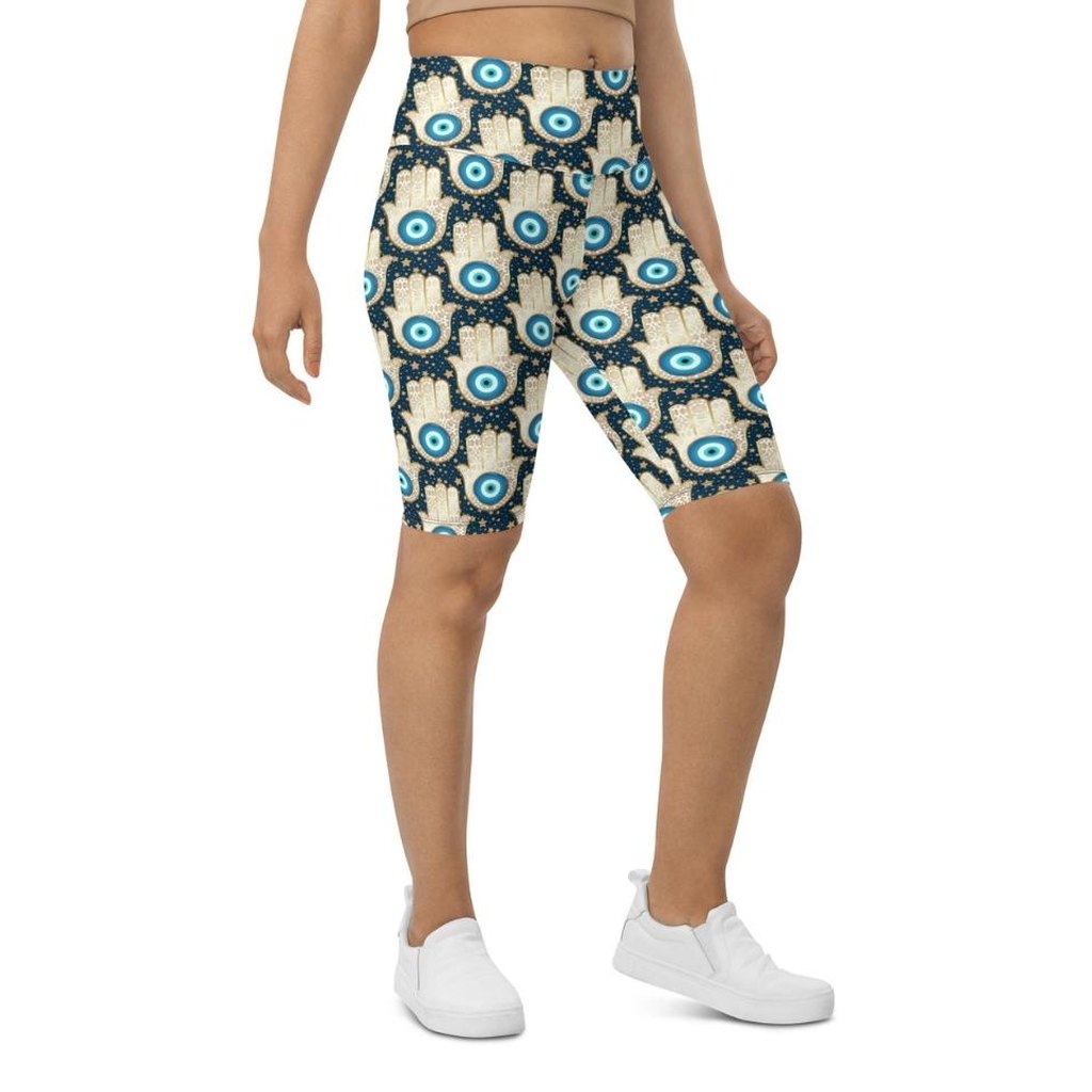 Eye Talisman Biker Shorts