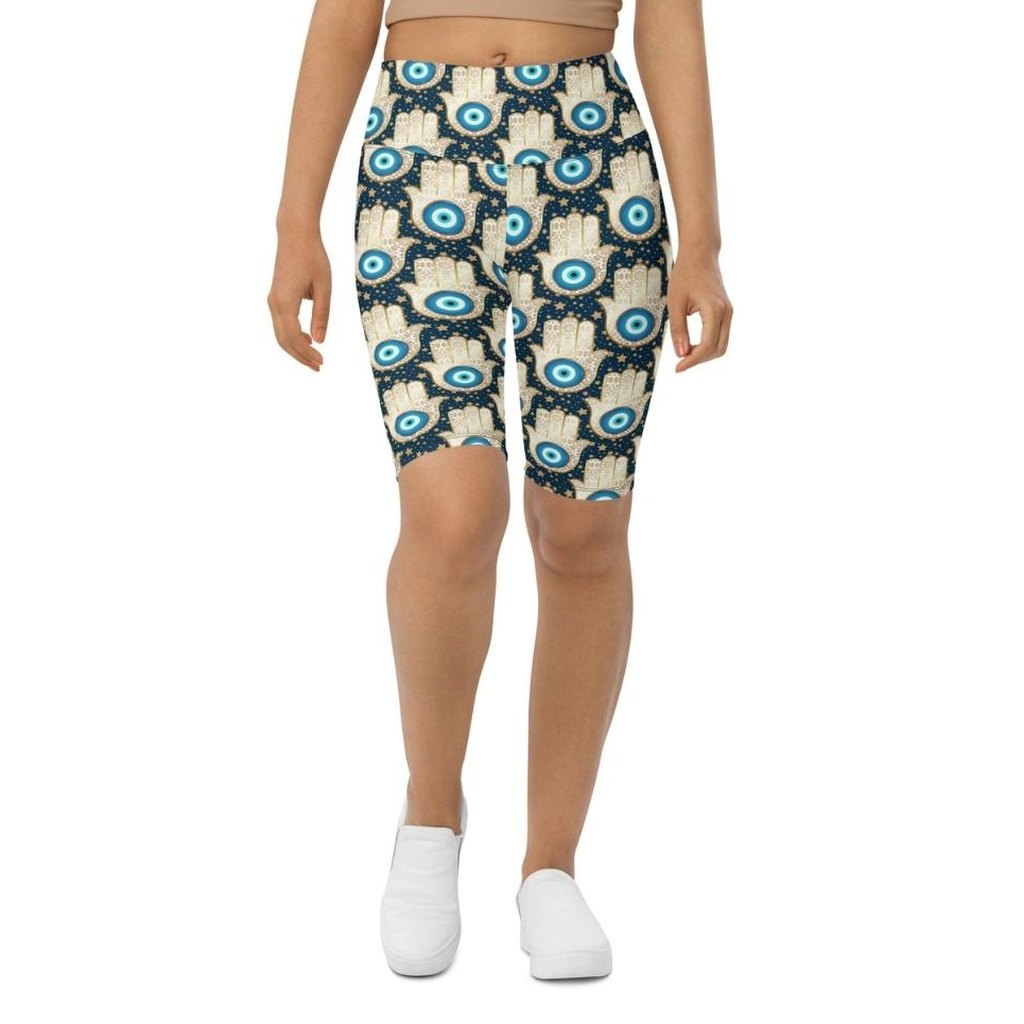 Eye Talisman Biker Shorts