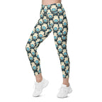 Eye Talisman Leggings With Pockets