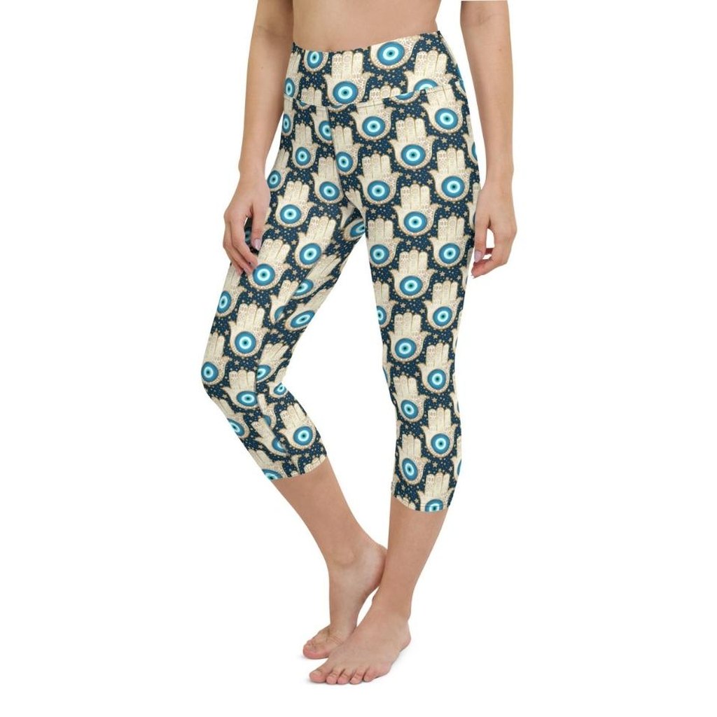 Eye Talisman Yoga Capris