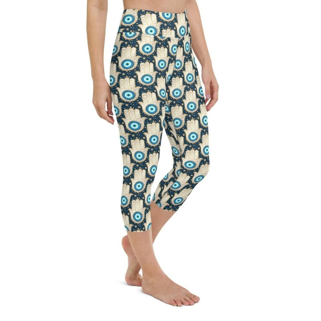 Eye Talisman Yoga Capris