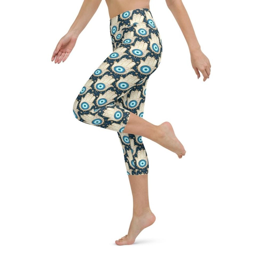 Eye Talisman Yoga Capris