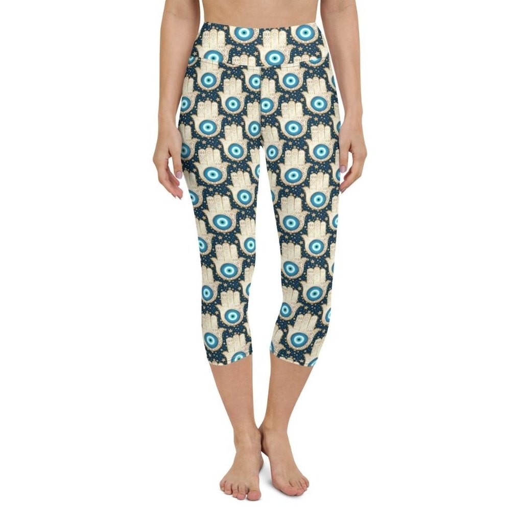 Eye Talisman Yoga Capris