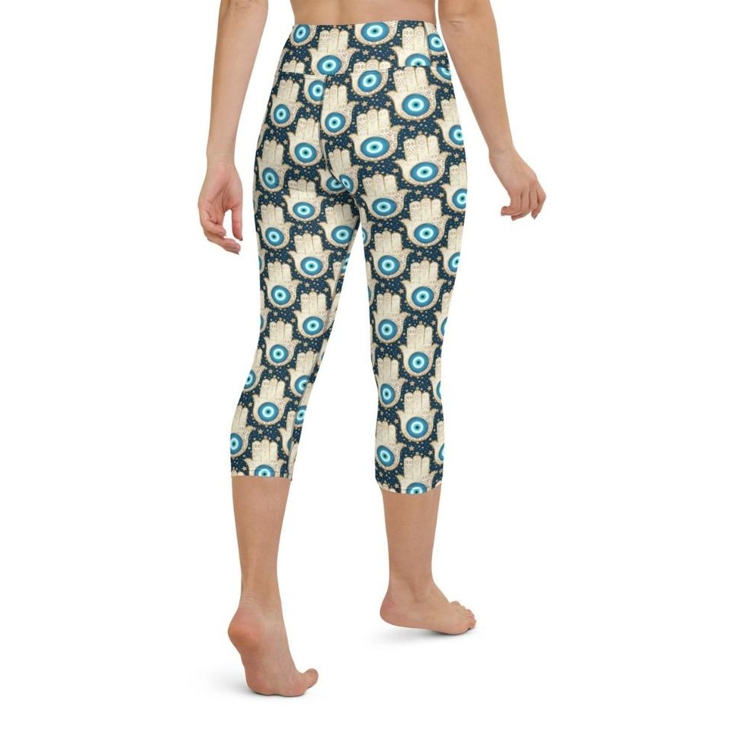 Eye Talisman Yoga Capris