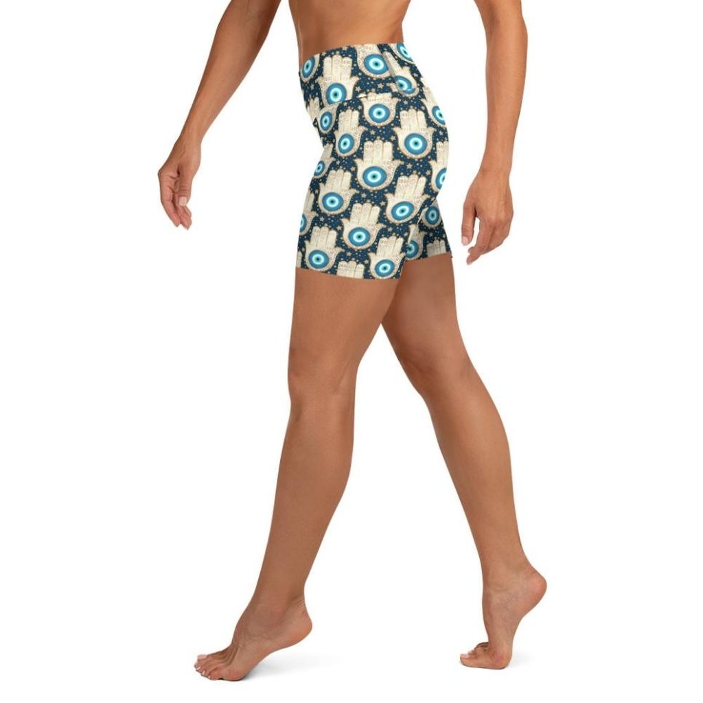Eye Talisman Yoga Shorts