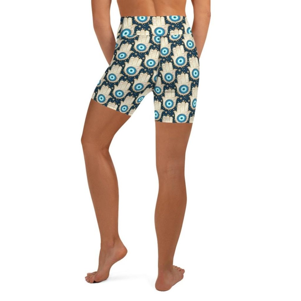 Eye Talisman Yoga Shorts