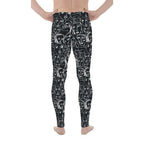 Face Drawings Men's Leggings
