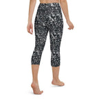 Face Drawings Yoga Capris
