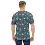 Festive Flamingos Men's T-shirt