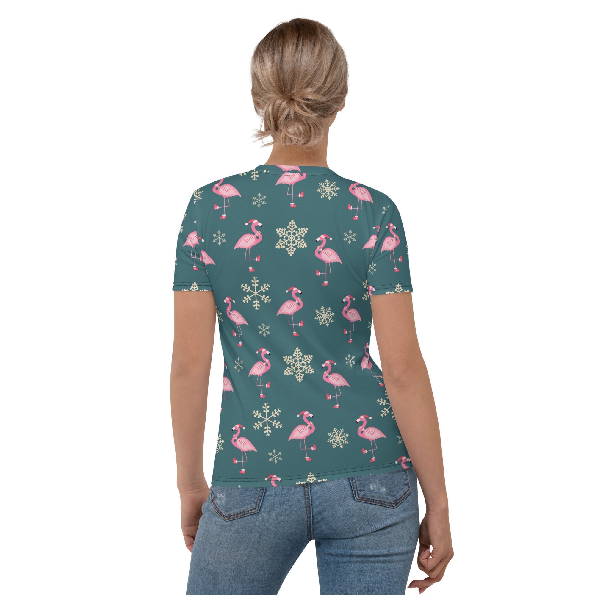Festive Flamingos T-shirt