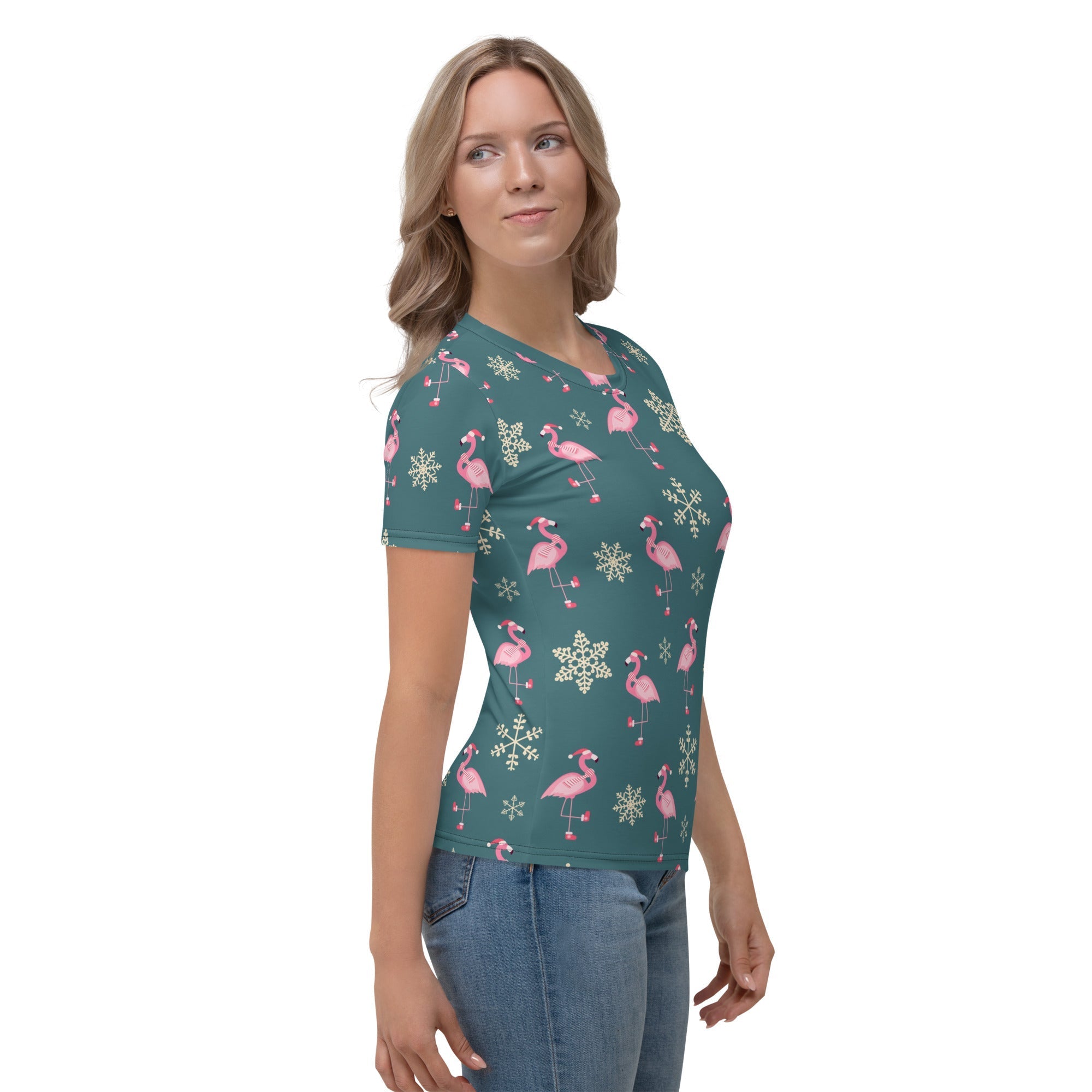 Festive Flamingos T-shirt