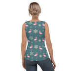 Festive Flamingos Tank Top