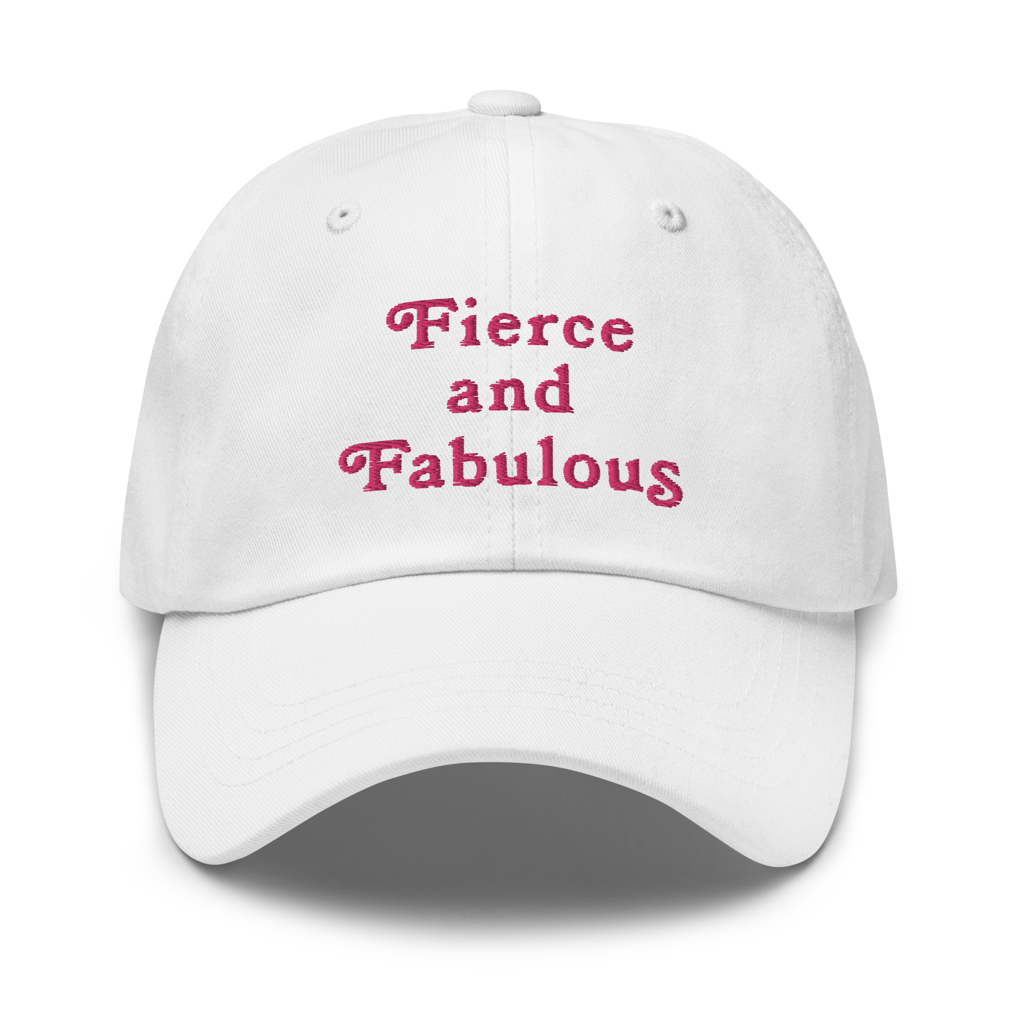 Fierce & Fabulous Embroidery Hat