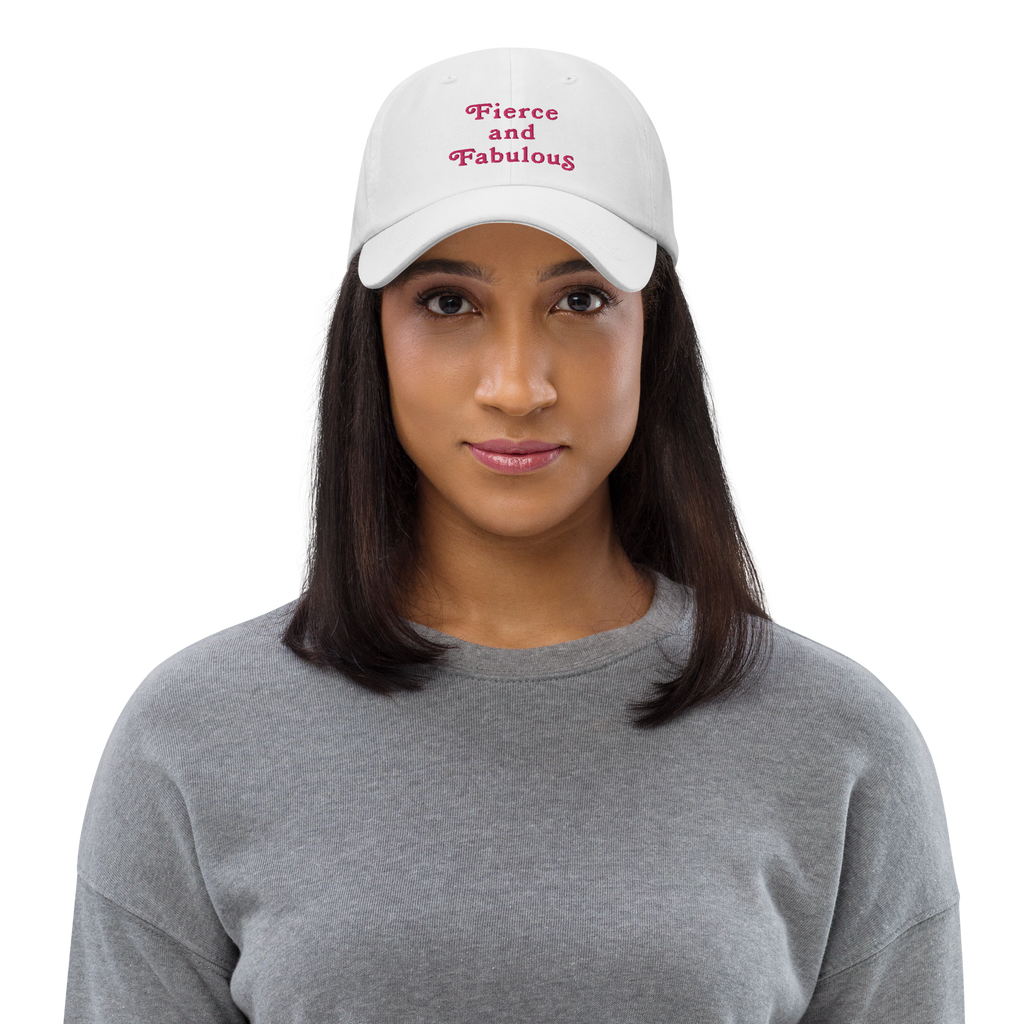 Fierce & Fabulous Embroidery Hat