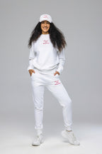 Fierce & Fabulous  Embroidery Sweatshirt