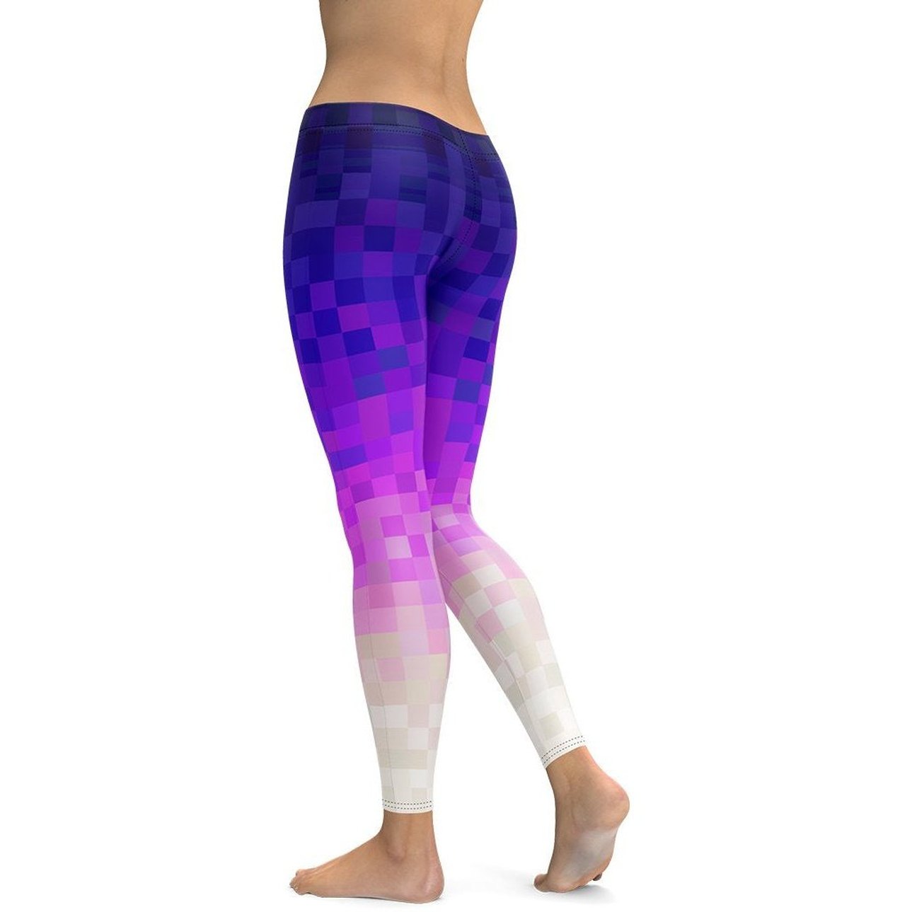Fierce Pixel Leggings - FiercePulse - Premium Workout Leggings - Yoga Pants