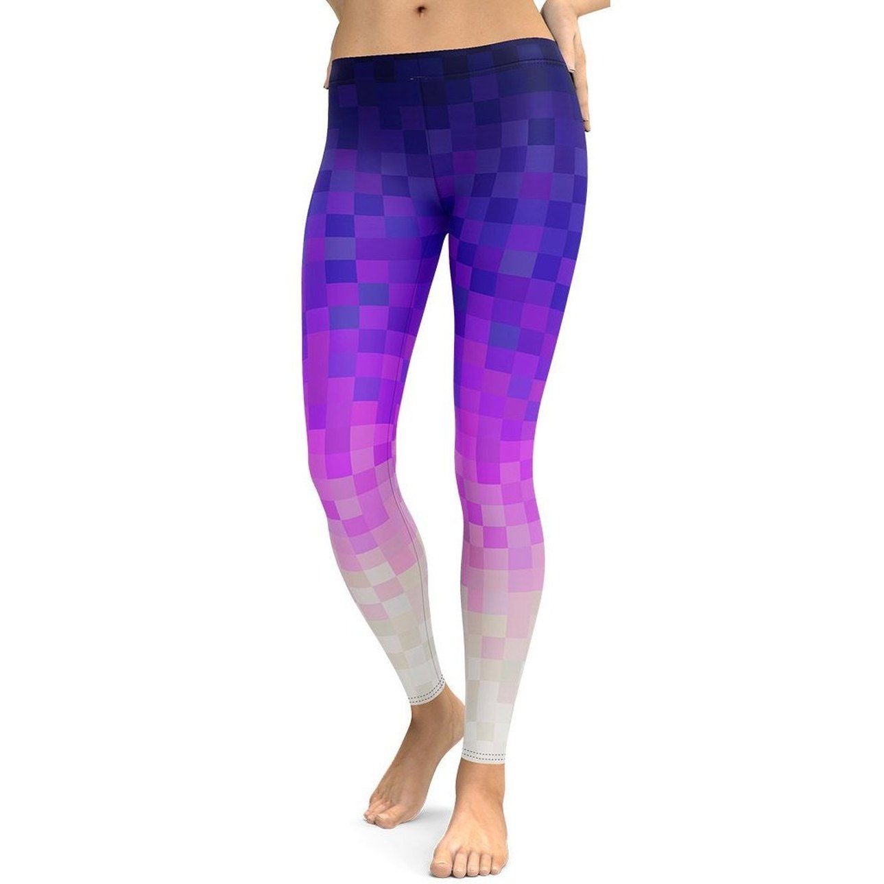 Fierce Pixel Leggings - FiercePulse - Premium Workout Leggings - Yoga Pants