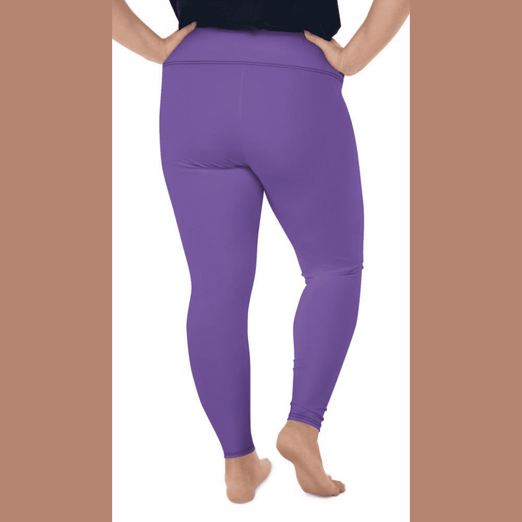 Fierce Purple Plus Size Leggings